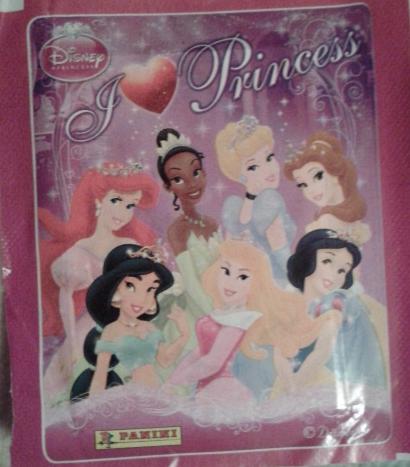 Disney I Love Princess Stickers