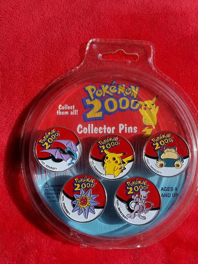 Pokemon 2000 Sydney Australia 5 Pin Collection