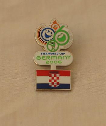 2006 World Cup - Croatia Pin