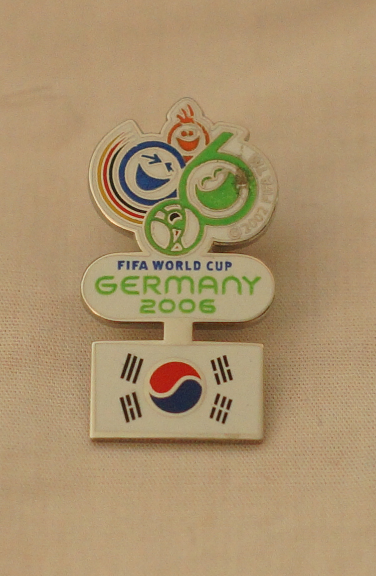2006 World Cup - South Korea Pin